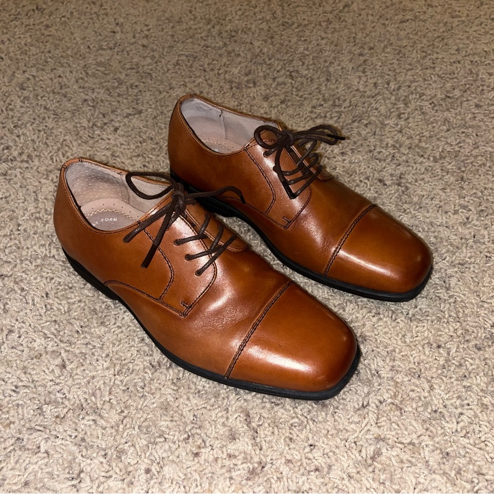 Florsheim Kids' Revel Jr Cap Toe Oxford